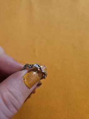 Silver Twisted Band Ring Set Of 2 Toe Rings